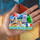 Refrigerator Magnet for Chantilly France  1368