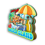 Kühlschrankmagnet für die Insel Korcula, Kroatien 2243