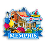 Refrigerator Magnet for Memphis Tennessee USA  1154