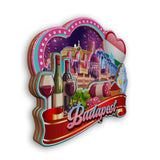 Refrigerator Magnet for Budapest Hungary  2138