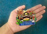 Refrigerator Magnet for Binglanggu Li and Miao Cultural Tourism Zone, Hainan, China  50