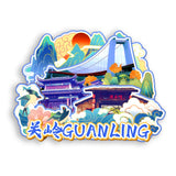 Refrigerator Magnet for Guanling, Guizhou, China  671