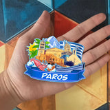 Refrigerator Magnet for Paros Greece  1713