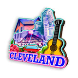Refrigerator Magnet for Cleveland Ohio USA  1097