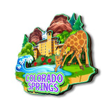 Kühlschrankmagnet für Colorado Springs Colorado USA 272