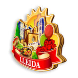 Refrigerator Magnet for Lleida Spain  1531