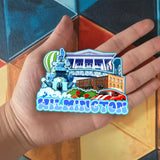Refrigerator Magnet for Wilmington North Carolina USA  1089