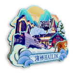 Kühlschrankmagnet für Hailin, Heilongjiang, China 618