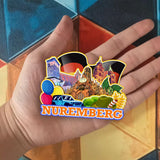 Refrigerator Magnet for Nuremberg Germany  1194