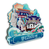 Kühlschrankmagnet für Ezhou, Hubei, China 593