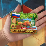Refrigerator Magnet for Krasnoyarsk Russia  2560