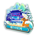 Kühlschrankmagnet für Tahe, Heilongjiang, China 616