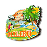 Refrigerator Magnet for Malibu California USA  259