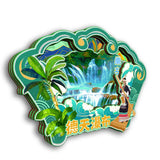 Refrigerator Magnet for Detian Waterfall, Chongzuo, Guangxi, China  33