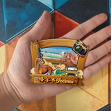 Refrigerator Magnet for Golmud, Qinghai, China  865