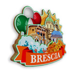 Kühlschrankmagnet für Brescia, Italien 1301