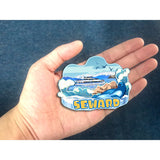 Kühlschrankmagnet für Seward Alaska USA 163