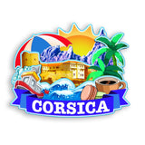 Refrigerator Magnet for Corsica France  1346