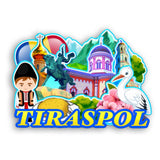 Refrigerator Magnet for Tiraspol Moldova  2516