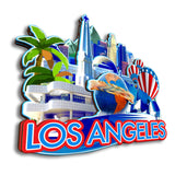 Refrigerator Magnet for Los Angeles California USA  224
