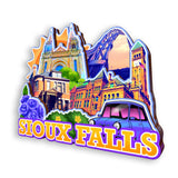 Refrigerator Magnet for Sioux Falls South Dakota USA  1138