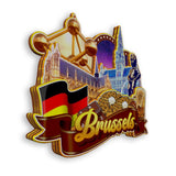 Refrigerator Magnet for Brussels Belgium  2004