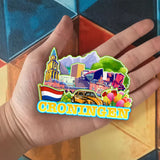 Магнит на холодильник для Гронингена, Нидерланды, 1982