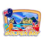 Refrigerator Magnet for Gold Bay New Zealand  2770