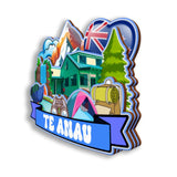 Refrigerator Magnet for Te Anau New Zealand  2753
