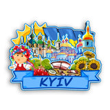 Refrigerator Magnet for Kyiv Ukraine  2390
