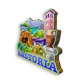 Refrigerator Magnet for Kastoria Greece  1720