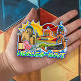 Refrigerator Magnet for Herceg-Novi Montenegro  2428