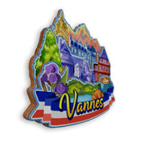Refrigerator Magnet for Vannes France  1330