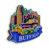 Refrigerator Magnet for Buffalo New York USA  1073
