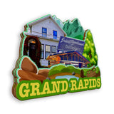 Refrigerator Magnet for Grand Rapids Michigan USA  994