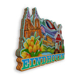 Магнит на холодильник Эйндховен, Нидерланды, 1980