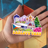 Refrigerator Magnet for Karlovy Vary Czech  2094