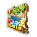 Refrigerator Magnet for Golden Bay Malta  2307