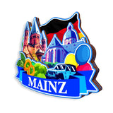 Refrigerator Magnet for Mainz Germany  1225