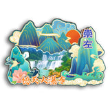Kühlschrankmagnet für Detian-Wasserfall, Chongzuo, Guangxi, China 34