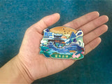 Refrigerator Magnet for Zhuoshui Ancient Town, Qianjiang, Chongqing, China  2