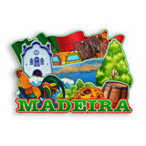 Refrigerator Magnet for Madeira Portugal  1942