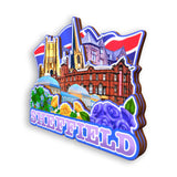 Refrigerator Magnet for Sheffield UK  1477