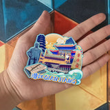 Магнит на холодильник для Цяньцзян, Хубэй, Китай 600