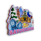 Refrigerator Magnet for Savonlinna Finland  2340