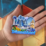 Refrigerator Magnet for D¨¹sseldorf Germany  1175