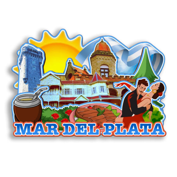 Refrigerator Magnet for Mar Del Plata Argentina  2831