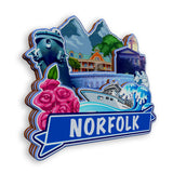 Refrigerator Magnet for Norfolk Virginia USA  890