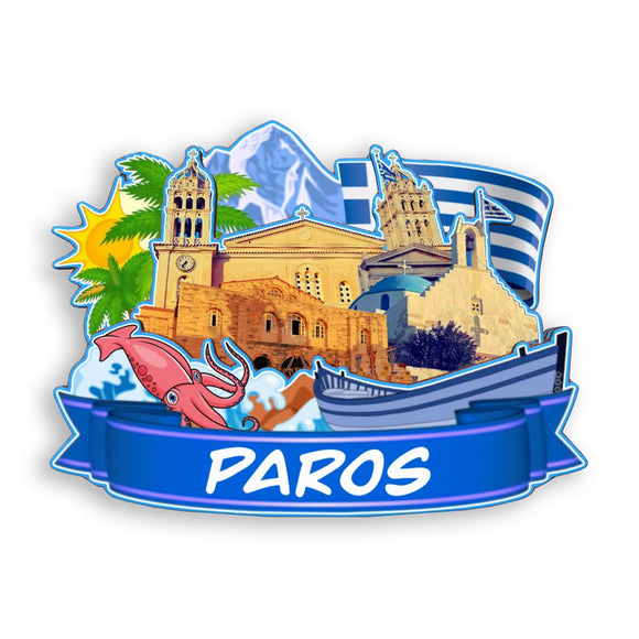 Refrigerator Magnet for Paros Greece  1713