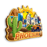 Refrigerator Magnet for Phoenix Arizona USA  301
